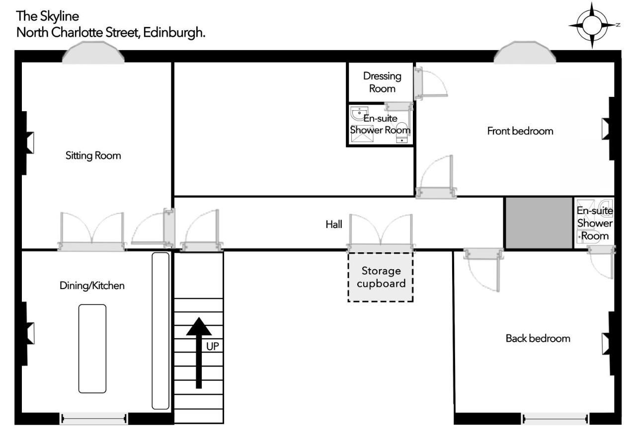 The Skyline - The Edinburgh Address Lejlighed Eksteriør billede